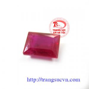 Đá đá ruby chữ nhật