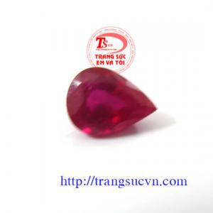 Ruby giọt nước mặt dây