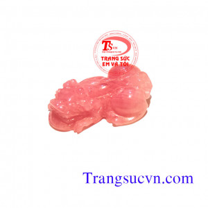 Tỳ hưu ruby thiên nhiên hồng ngọc