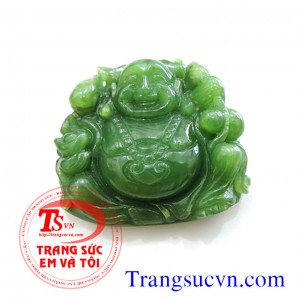 Ngọc Nephrite phật di lặc