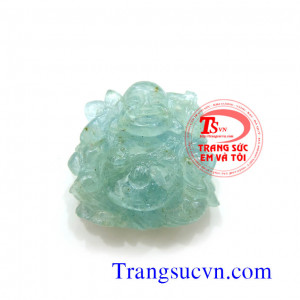 Phật di lặc Aquamarine thiên nhiên