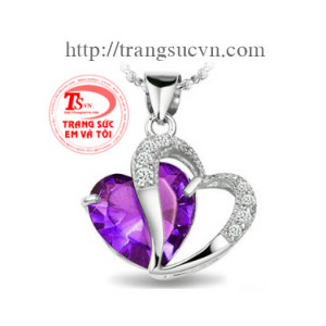 Mặt dây thạch anh tím