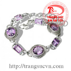Lắc thạch anh tím