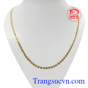 Dây chuyền nữ cá tính vàng 10k