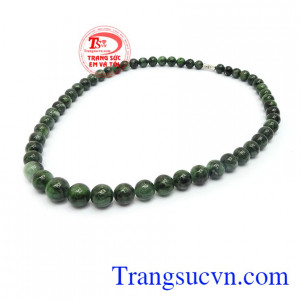 Chuỗi ngọc cẩm thạch tinh tế có giấy kiểm định, giao hàng nhanh trên toàn quốc