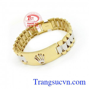 Lắc Tay Nhập Hàn Quốc Đẳng Cấp vàng 10k bền đẹp, chất lượng