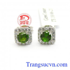 Hoa Tai Diopsite May Mắn, bình an