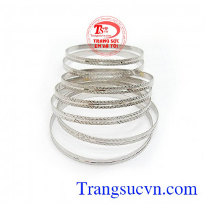 Vòng Tuần Ý 18K May Mắn bền đẹp, chất lượng, vòng tuần nhập khẩu chất lượng cao, kiểu dáng đẹp