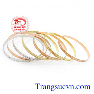 Vòng tuần vàng 18k sang trọng