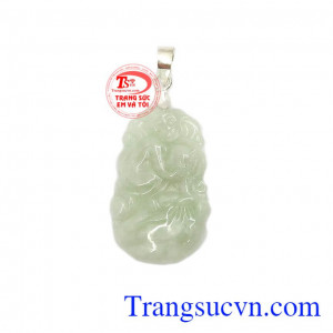 Mặt dây ngọc cẩm thạch tuổi thân