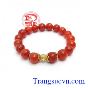 Chuỗi Tay Cẩm Thạch May Mắn 9 Ly ngọc thiên nhiên tinh tế