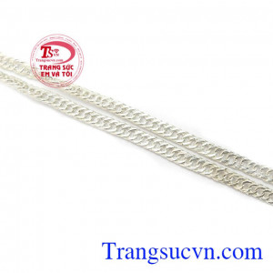 Dây Chuyền Nam Bạc Thời Thượng kiểu dáng mới, chất lượng đảm bảo