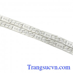 Dây chuyền bạc nam sang trọng, đẳng cấp