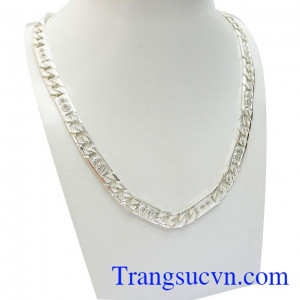 Dây chuyền bạc nam đẹp