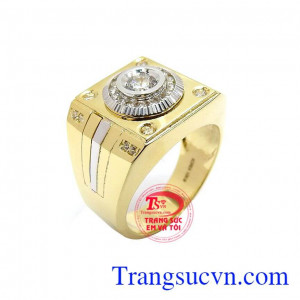 Nhẫn Nam Hàn Quốc Đẳng Cấp đeo hợp thời trang sành điệu, sang trọng, mạnh mẽ và cá tính phái mạnh