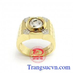 Nhẫn Nam Nhập Khẩu Mạnh Mẽ