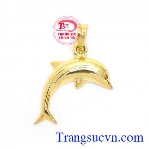 Mặt Dây Nữ Cá Heo Phong Cách chế tác độc đáo, tinh xảo, mang lại nét trẻ trung, cá tính và phong cách cho phái đẹp