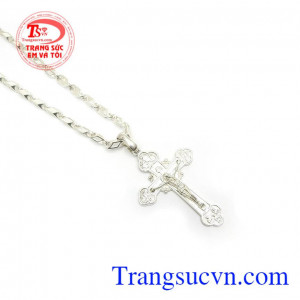 Bộ dây chuyền nam tinh xảo, chế tác độc đáo