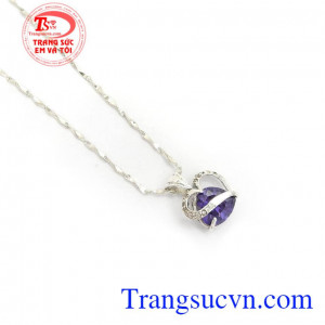 Bộ Dây Chuyền Bạc Nữ Tinh Tế kiểu dáng đẹp, chất lượng cao