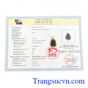 Sản phẩm được kiểm định đá quý