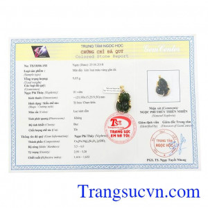 Sản phẩm được kiểm định đá quý