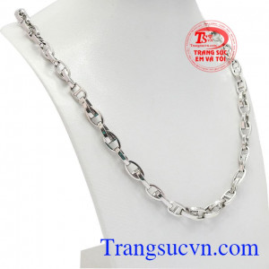 Dây chuyền vàng ý 18k sáng bóng, bền đẹp
