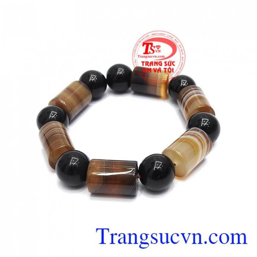 Chuỗi tay mã não tài lộc
