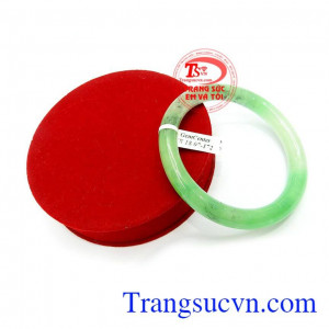 Vòng tay ngọc thời trang, vòng tay ngọc cẩm thạch đẹp, càng đeo càng sáng, vân càng trong, giúp lưu thông khí huyết, tăng vận khí