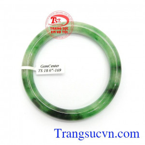 Ngọc cẩm thạch tự nhiên vòng tay