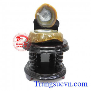 Tụ bát bảo mã não thiên nhiên phong thủy