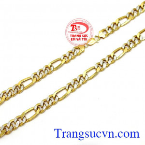 Sản phẩm là sự kết hợp hoàn hảo giữa vàng màu và vàng trắng