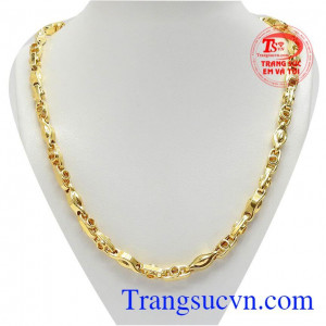Dây chuyền nam vàng 10k mới