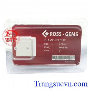 Kim Cương Nhân Tạo 3.0 ly màu sắc đẹp, chất lượng cao