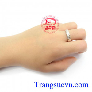 Nhẫn nữ bạc bền đẹp, tinh xảo, tinh tế