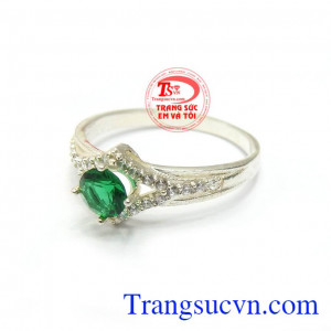Nhẫn Nữ Bạc Phong Cách Mới