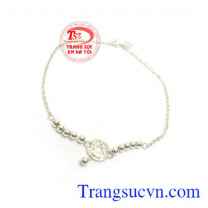 Lắc Chân Hạt Bi May Mắn kiểu dáng độc đáo mới lạ, mang lại sự cá tính, phong cách cho phái đẹp