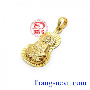 Mặt Dây Phật Quan Âm Bình An chế tác tinh xảo, mẫu mã độc đáo