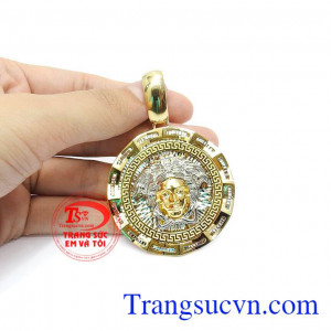 Mặt dây bảo hành uy tín, giao hàng toàn quốc. Mặt dây vàng mạnh mẽ vàng 10k.