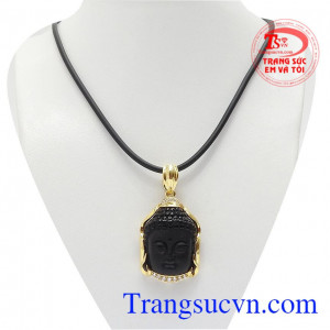 Bộ trang sức A-di-đà obsidian