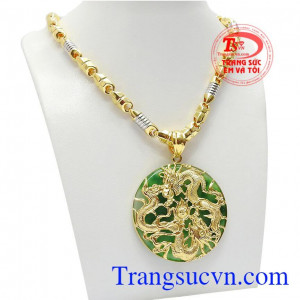 Mặt dây bọc rồng độc đáo 