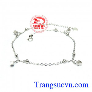 Lắc chân vàng nhập khẩu tinh xảo
