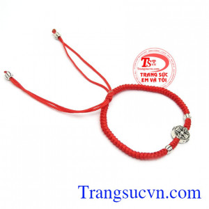 Dây tết charm bạc thái xinh xắn, giao hàng nhanh trên toàn quốc