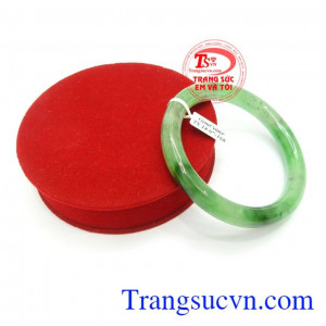 Vòng Ngọc Phỉ Thúy Lộc Phúc thiên nhiên vân ngọc đẹp, chất lượng cao