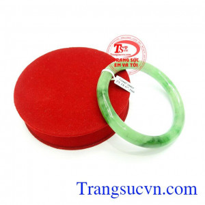 Vòng Ngọc Jadeite Đại Phát Lộc thời trang phong thủy ngọc thiên nhiên cao cấp