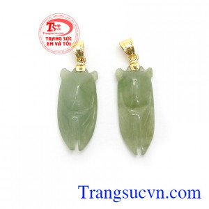 Bán Mặt Dây Ve Sầu Ngọc May Mắn chất lượng cao, chạm khắc tinh xảo