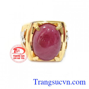 Ruby là biểu tượng của sự may mắn, tình yêu, sự hưng thịnh