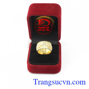 Nhẫn nam rồng vàng đẹp 14k