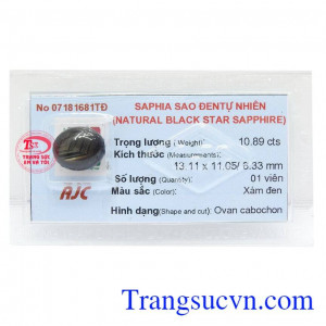 Sapphire Sao Thiên Nhiên Thịnh Vượng màu sắc đẹp, sao độc đáo