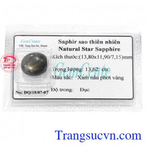 Sapphire Sao Tài Lộc may mắn
