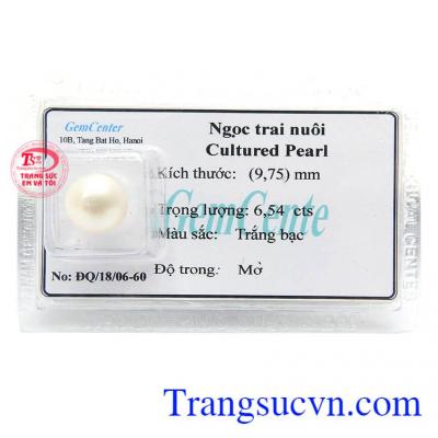 Viên Ngọc Trai Ép Vỉ Độc Đáo phù hợp làm đồ trang sức như mặt dây chuyền, mặt nhẫn, mang lại sự thanh lịch, quý phái và thời trang cho người đeo